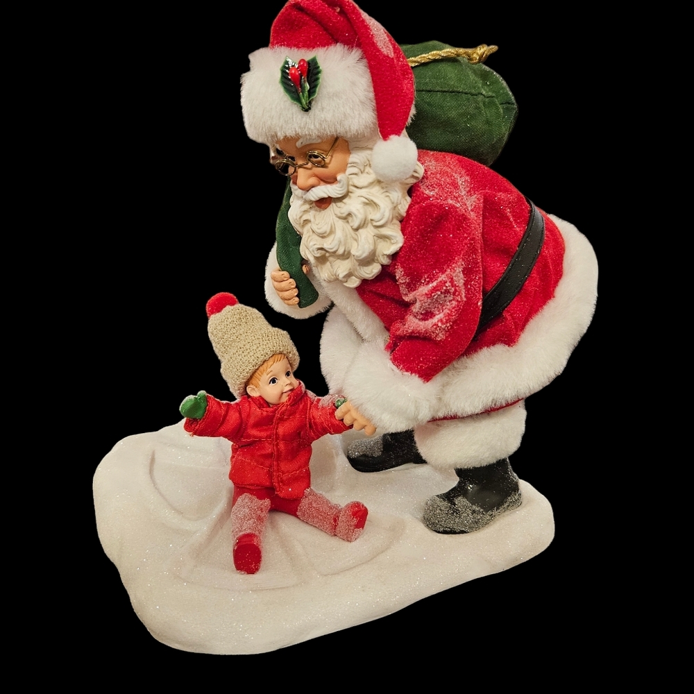 POSSIBLE DREAMS Snow Angel Santa EUC in Original Box 60003446